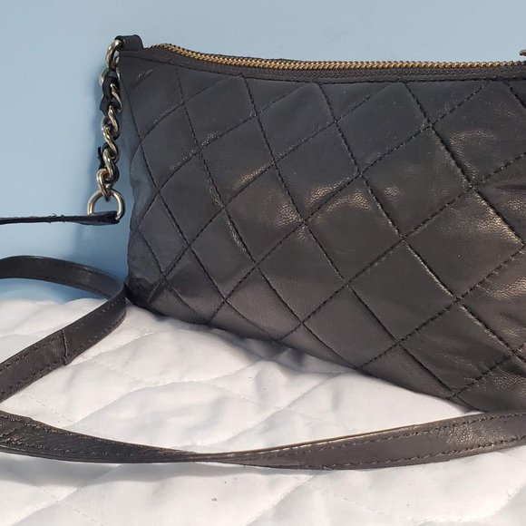 Calvin Klein Quilted Black Leather Bag - Picture 8 of 13